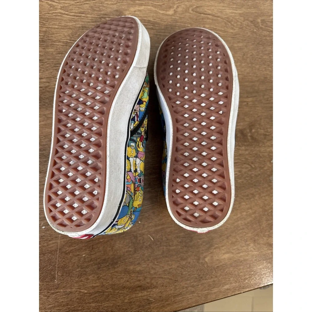 Vans X The Simpsons People Of Springfield Comfycush Slip On Men's 7.5 Women 9